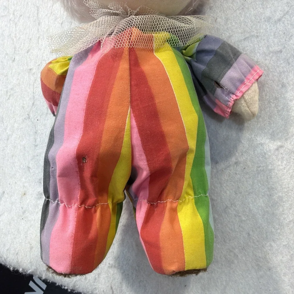 VTG Musical Clown Doll Head Moves To The Music Made In‎ Taiwan colorful Works